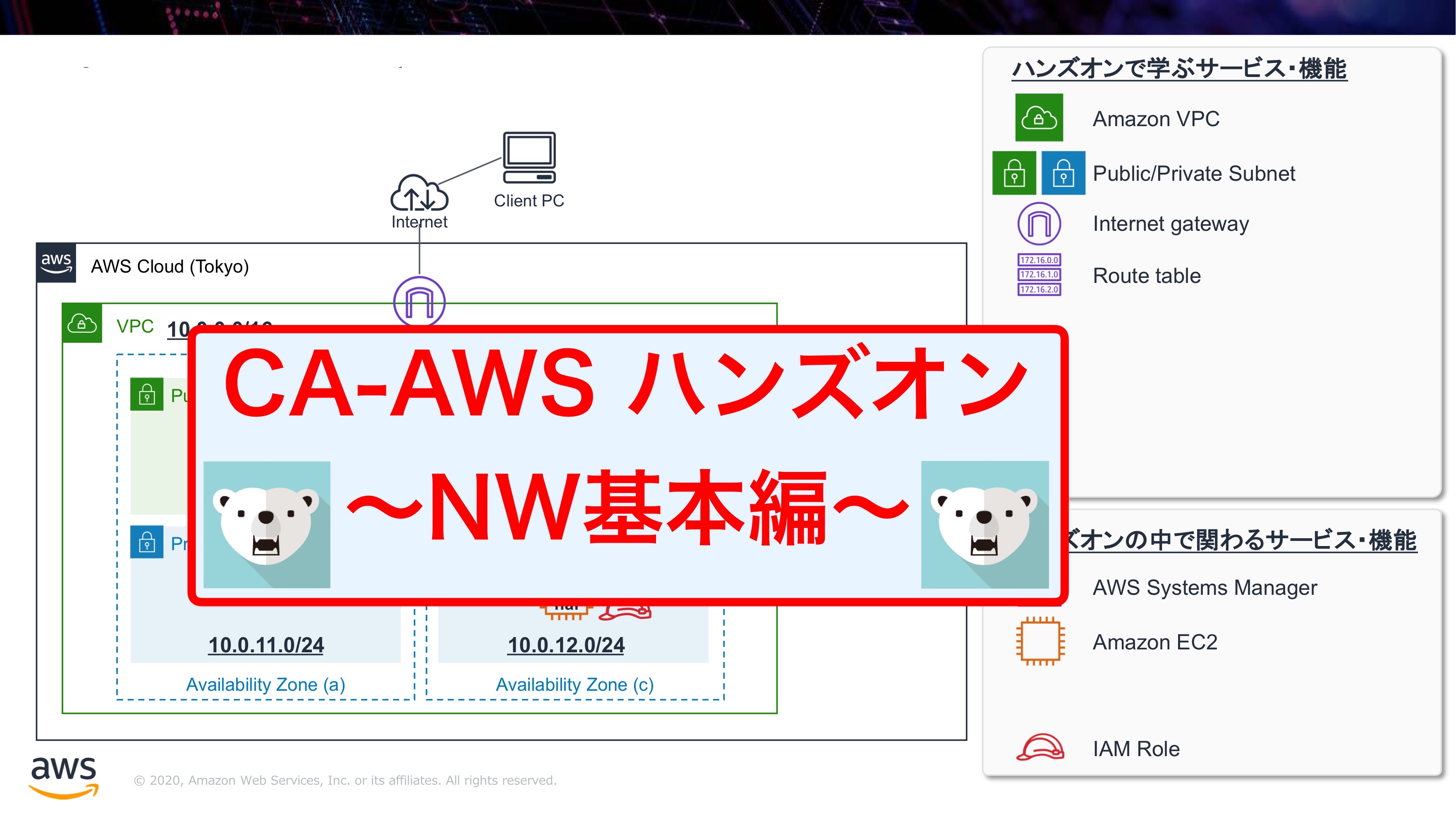 CA-AWS 02 ハンズオン NW基本編